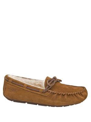 Ugg Women's Dakota Suede Shearling-lined Slippers
