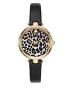Kate Spade New York Holland Leopard Leather-strap Watch