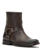 Frye Phillip Harness Short Leather Booties