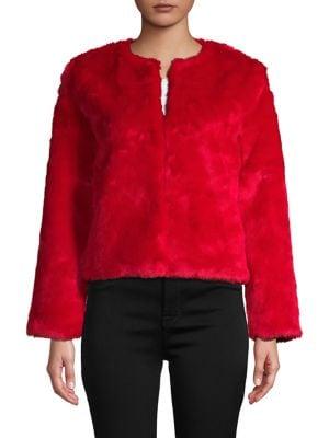 Hudson's Bay Company Cropped Faux-fur Jacket