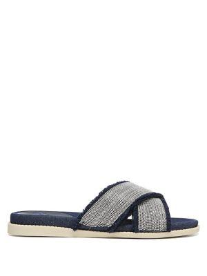 Fergalicious Zena Denim Slides