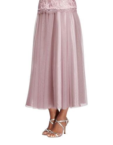 Alex Evenings Lace Pleated Skirt
