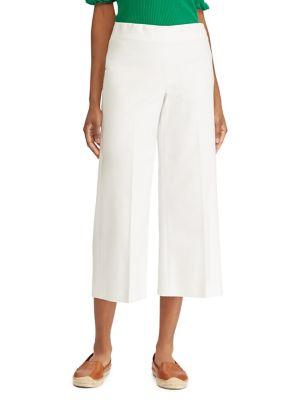 Lauren Ralph Lauren Stretch Wide-leg Pants