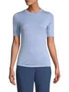 Elie Tahari Maggie Scalloped Knit Sweater