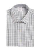 Brooks Brothers Checked Cotton Dress Shirt