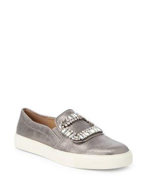 Karl Lagerfeld Paris Ermine Metallic Sneakers