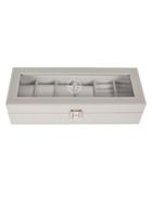 Cathy's Concepts Compass Leatherette Watch And Jewelry Case