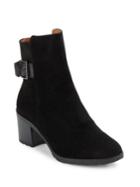 Gentle Souls By Kenneth Cole Flora Suede Ankle Boots