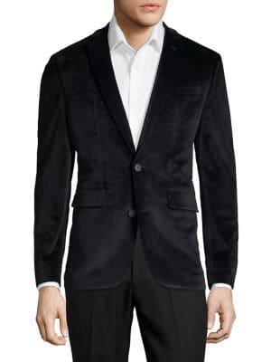 Lord Taylor Slim-fit Velvet Sportcoat