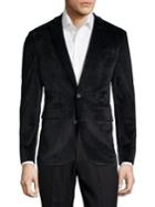 Lord Taylor Slim-fit Velvet Sportcoat