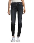 7 For All Mankind High-waisted Skinny Jeans