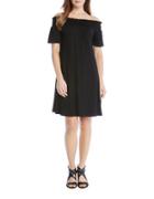 Karen Kane Optic Bloom Smocked Swing Dress