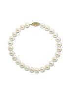 Lord & Taylor 14 Kt. Yellow Gold Freshwater Pearl Strand Bracelet