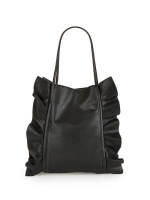 Design Lab Ruffled Tote