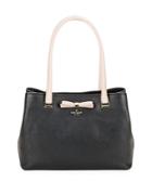 Kate Spade New York Small Maryanne Pebbled Leather Satchel