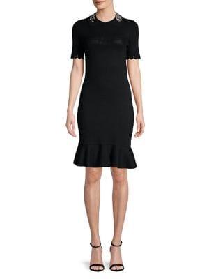 Taylor Embellished Sheath Dress