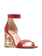 Katy Perry Leon Caged Lion Glitter Heels