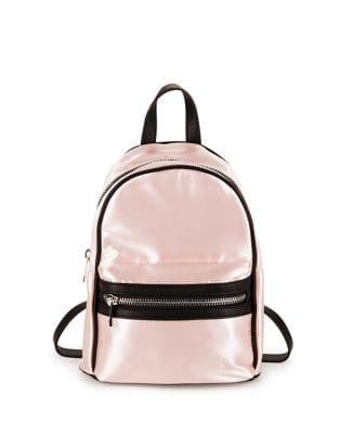 Design Lab Classic Satin Backpack