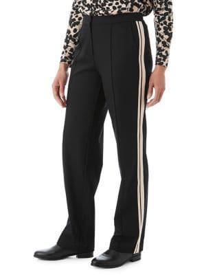 Olsen Monna Straight Side-stripe Pants