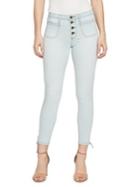 William Rast Side Tie Cropped Jeans