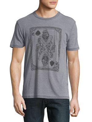 Lucky Brand Graphic Burnout Tee