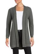 Calvin Klein Ribbed Open-front Cardigan