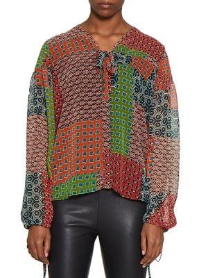 Walter Baker Patchwork Mercedes Top