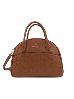 Nanette By Nanette Lepore Tatum Embossed Signature Pvc Crossbody Bag