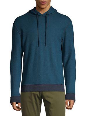 Hugo Boss Two-tone Pullover Hoodie