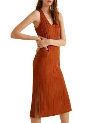 Mango Tierra Jersey Dress