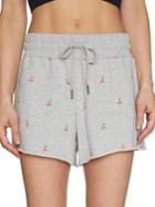 Betsey Johnson Printed French Terry Shorts