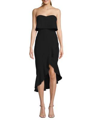 Xscape Petite Petite Asymmetrical Sheath Dress