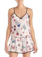 Kate Spade New York Printed V-neck Romper