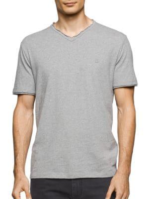 Calvin Klein Jeans Solid V-neck Tee