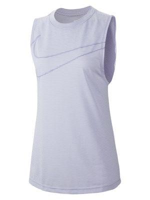 Nike Striped Training Tank Top