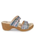 Dansko Sophie Multi-striped Clogs