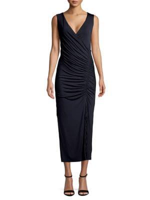 Bailey 44 Sleeveless Ruched Sheath Dress