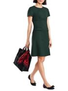 Brooks Brothers Red Fleece Short Sleeve A-line Dress