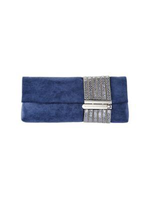 Nina Kenedi Embellished Lock Convertible Clutch