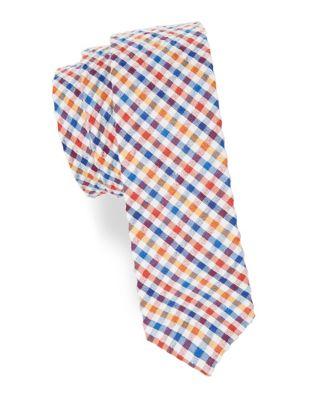 Penguin Gingham-print Tie