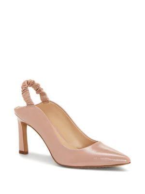 Vince Camuto Restia Leather Slingback Pumps