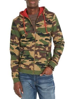Buffalo David Bitton Facoro Regular-fit Camo Hoodie