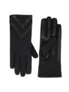 Isotoner Chevron Stretch Touchscreen Gloves
