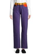Calvin Klein Colored High-rise Wide Leg Jeans