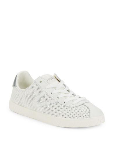 Tretorn Camden 2 Perforated Leather Sneakers