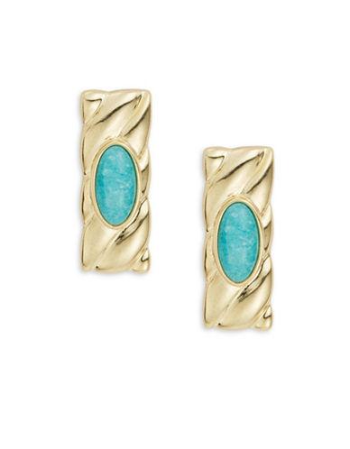 House Of Harlow Cabochon Amazonite Earrings