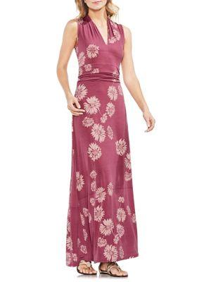 Vince Camuto Zen Bloom Floral-print Maxi Dress
