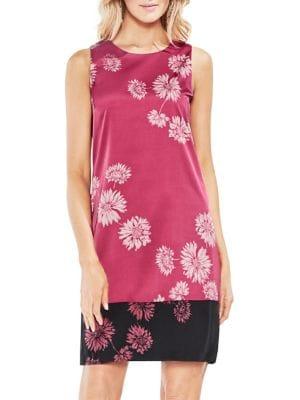 Vince Camuto Zen Bloom Floral Shift Dress