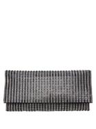Nina Chicago Rhinestone Stripe Clutch