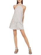 Bcbgeneration Sleeveless Double-striped A-line Dress